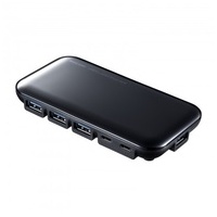 USB3.2対応Type-C7ポートハブ USB-3TCH38BK