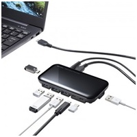 USB3.2対応Type-C7ポートハブ USB-3TCH38BK_選択画像02