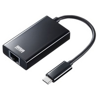 USB-C LAN変換アダプタ USB-CVLAN4BKN
