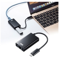 USB-C LAN変換アダプタ USB-CVLAN4BKN_選択画像03
