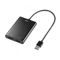 USB-HDMIアダプタ4K2画面 USB-CVU3HD5