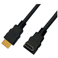 高速L型HDMIケーブル 2m 下向き