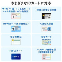 非接触型ICカードリーダライタADR-MNICU3_選択画像03