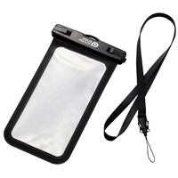 スマートフォン用防水ケースP-WPSN04BK