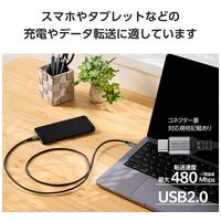 USB2.0C-Cケーブル1m高耐久 MPA-CCECAN10BK_選択画像04
