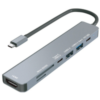 Type-C 7in1 USBハブ HD-7IN1HBSV