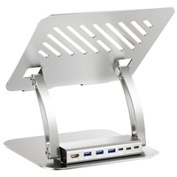 Hub付きノートPCスタンドAS-LHBM-SL_選択画像02