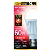 LED電球60W E17 全方向 電球色 4個_選択画像02
