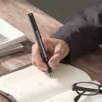 TUZU ADJUST Forge万年筆ガンメタルＦ_選択画像04