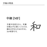 プロフィット14 GD 万年筆 グリーン MF_選択画像04