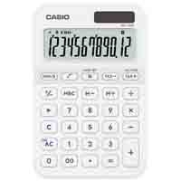 カラフル電卓12桁 ホワイト MW-C20D-WE-N