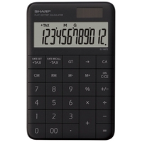 フラットフェース電卓 ブラック EL-VM72-BX_選択画像02