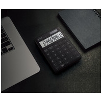 フラットフェース電卓 ブラック EL-VM72-BX_選択画像03