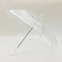 ビニール傘透明 50cm 1本