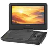 9型ポータブルDVDプレーヤー GH-PDV9P-BK