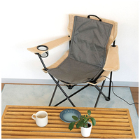 折りたたみ式椅子用ヒーター UHM-KDR02GY_選択画像03