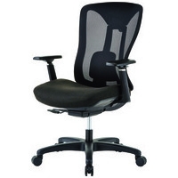 事務イス OCV23HC BK 肘付 ブラック