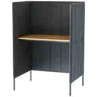 ブースデスク OFT-3637GY グレー