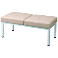 ロビーチェア TL02W(IV) アイボリー 2人掛