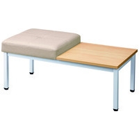 ロビーチェア TL02TW(IV) アイボリー天板付