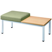 ロビーチェア TL02TW(LGN) Lグリーン天板付