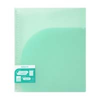 パペルール A4バインダーワイド Mグリーン