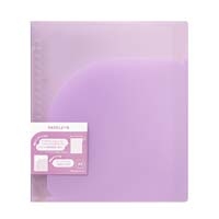 パペルール A5バインダーミドル パープル