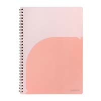 パペルール B5 Wリングノート ピンク