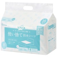 使い捨て防水シーツ大判ショート32枚TS-S32