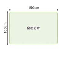 PH さらっと防水シーツ抗菌防臭ベージュ1枚_選択画像03