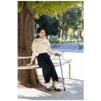 バンブーステッキワイド折りたたみ杖ネイビ_選択画像04