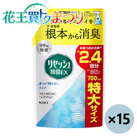 ◆リセッシュ除菌香残らない詰替 700mL×15