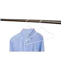 ワイヤーハンガー ホワイト 6本組_選択画像03