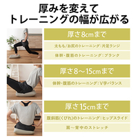 スクエア型バランスクッション HCF-BBSGY_選択画像04