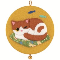 SK かんたん押絵 のんびり子猫