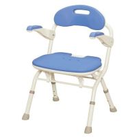 折りたたみシャワーベンチFS　ブルー