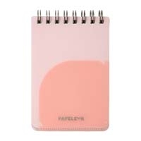 パペルール A7 Wリングメモ ピンク