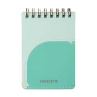 パペルール A7 Wリングメモ Mグリーン