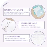 パペルール A5 LLパッドB罫_選択画像03