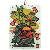 SK 季節のシールはり絵 新春獅子舞