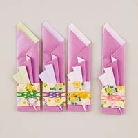 和紙おりがみ箸袋キット 紫