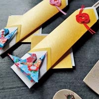 和紙おりがみ箸袋キット 黄金_選択画像02