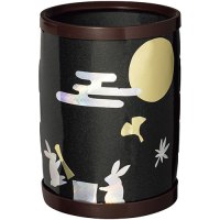 らでん調円筒ペン立て