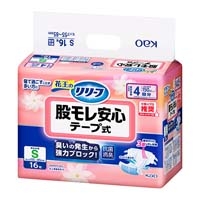 リリーフ股モレ安心テープ式4回 S16枚1P