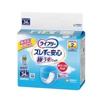 ズレずに安心うす型紙パンツ用パッド2回6P