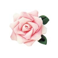 つまみ細工キット バラのブローチ PNK