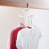 挟んでハンガー ホワイト_選択画像02