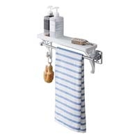 タオルバーシェルフ スクエア ホワイト_選択画像02