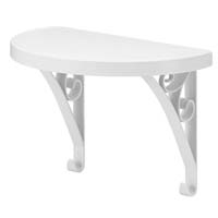 タオルバーシェルフ ラウンド ホワイト