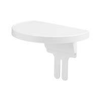 トイレシェルフ ラウンド ホワイト